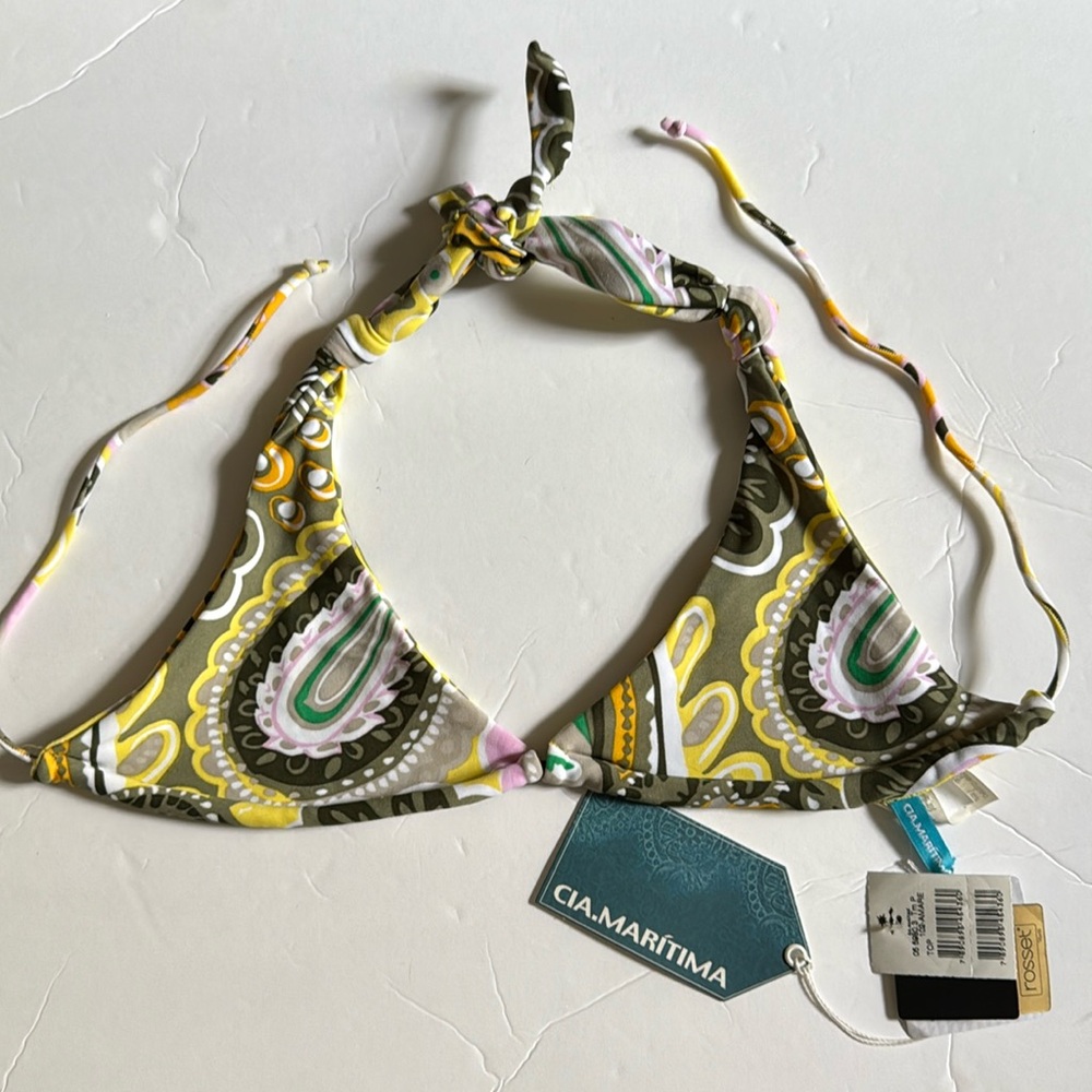 CIA.MARITIMA BIKINI TOP NEW SMALL
